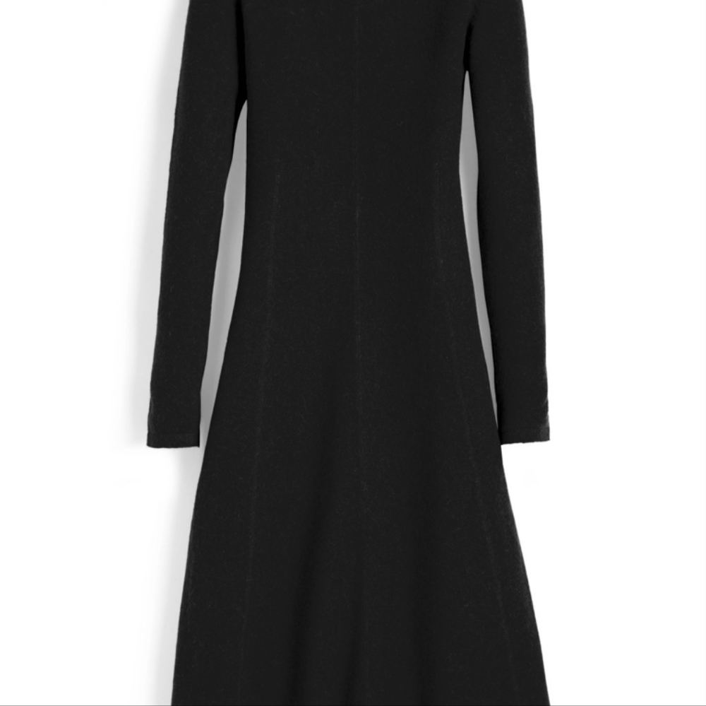 Black Long Sleeve Emma Dress